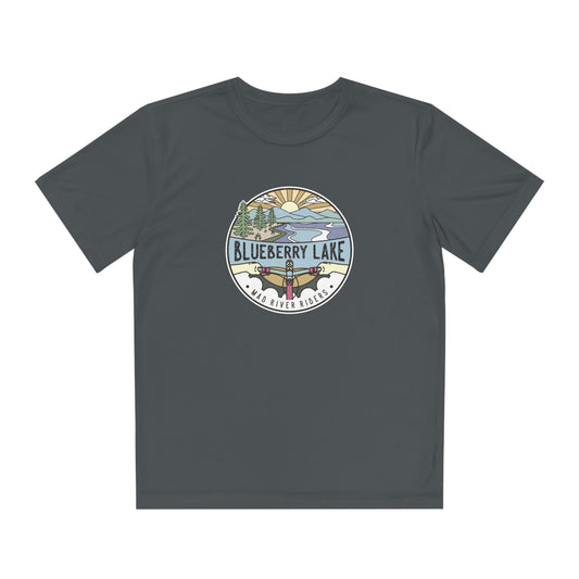 Blueberry Lake Sunrise Kid's Jersey T